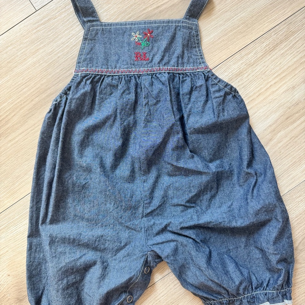 Ralph Lauren Blue Jumpsuit Versatile Denim Style